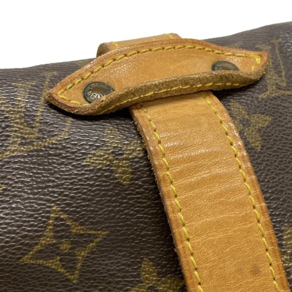 LOUIS VUITTON Saumur 35 Monogram Shoulder Bag Monogram Canvas 490-090125 - Picture 8 of 14